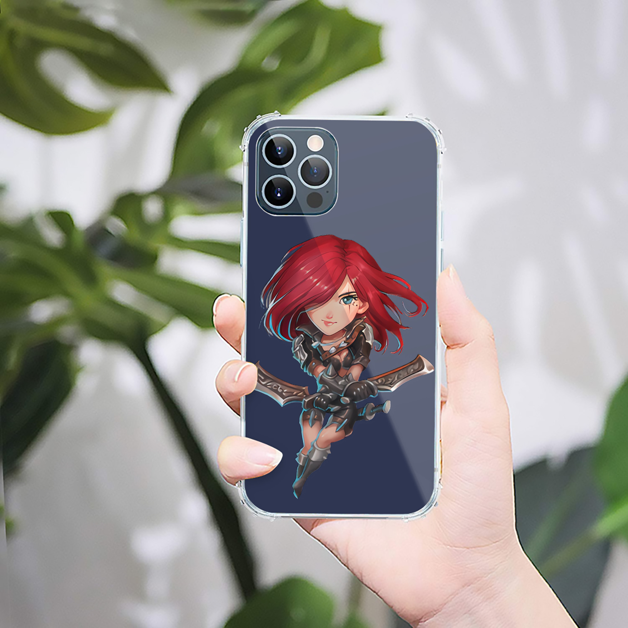 （画像用） リーグ・オブ・レジェンド League of Legends LOL 【iPhone 12シリーズ対応】透明スマホケース（クリアソフトケース）